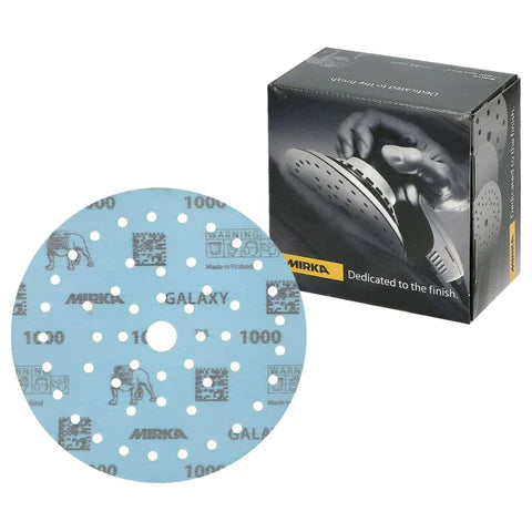 Mirka Galaxy Sanding Discs - 125mm/5" Ceramic Sandpaper - 100/Pack