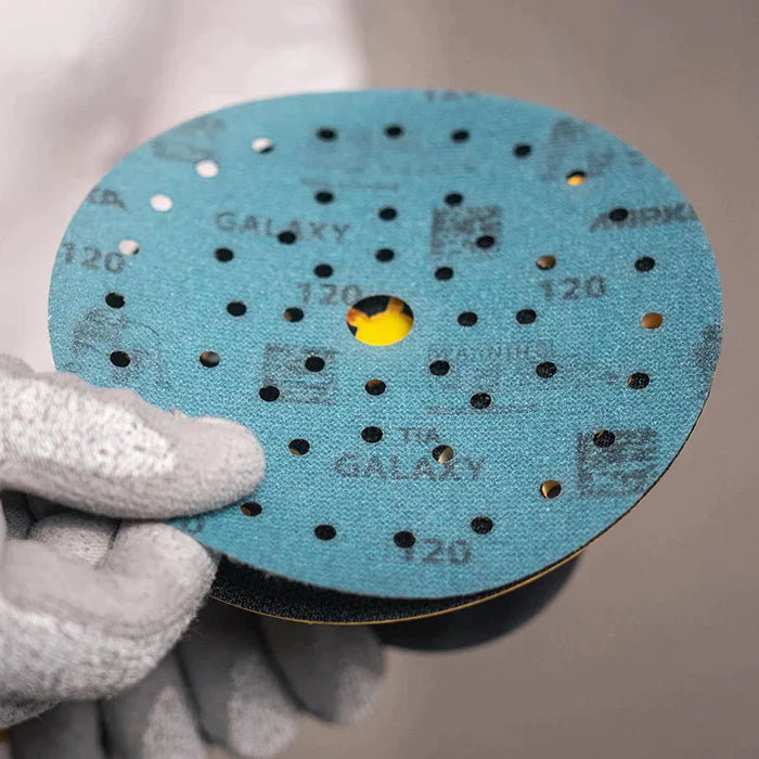 Mirka Galaxy Sanding Discs - 150mm/6" Ceramic Sandpaper - 50/Pack