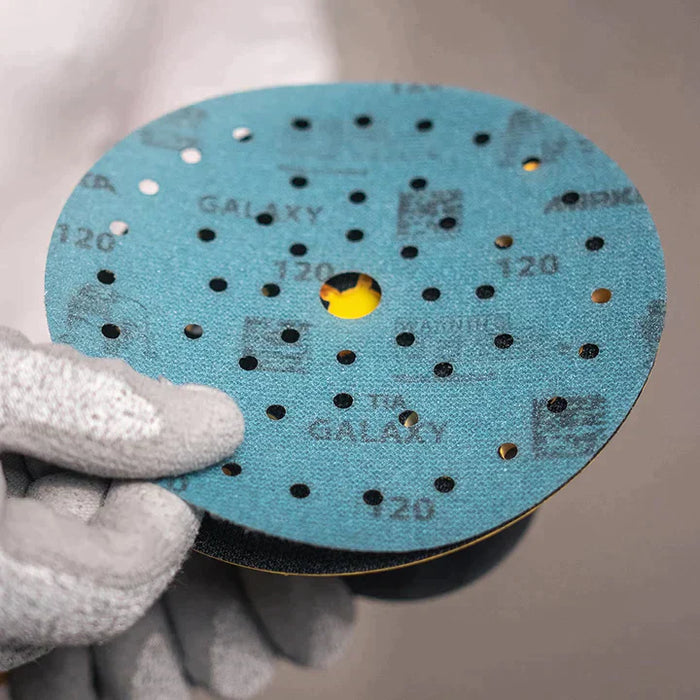 Mirka Galaxy Sanding Discs - 150mm/6" Ceramic Sandpaper - 100/Pack